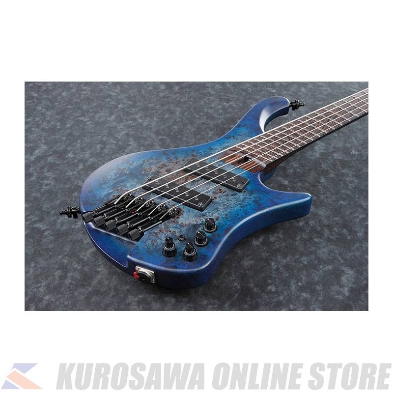 ベース Ibanez EHB1505MS PLF Ibanez EHB Workshop EHB1505MS-PLF (Pacific Blue Burst Flat