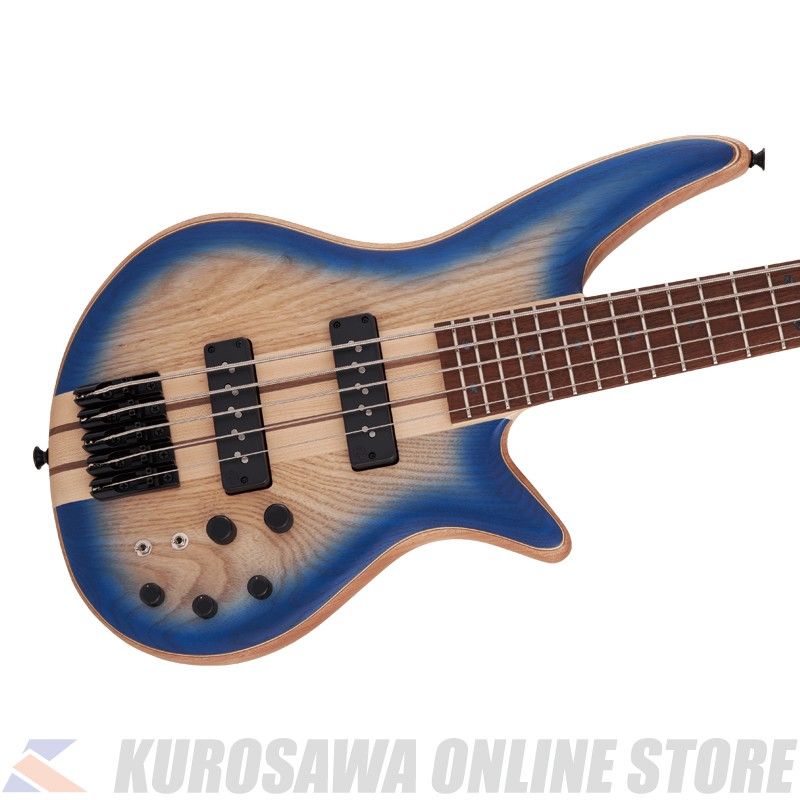Pro Series Spectra Bass SBA V, Caramelized Jatoba Blue Burst (ご