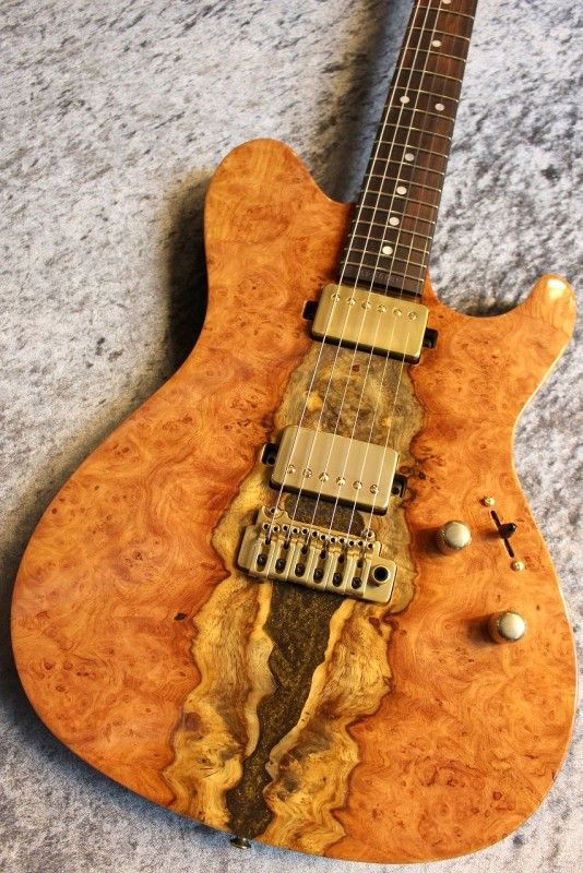 Guitars Custom Order DS496BR QC/AT/BLB 2P Natural #S20089