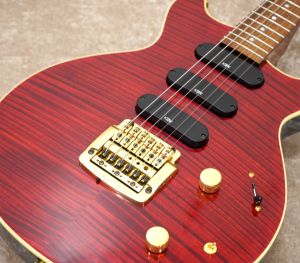 Kz Guitar Works Kz One Semi-Hollow 3S11 Kahler -Ruby Red VOS- "Custom Line" 【試奏動画】