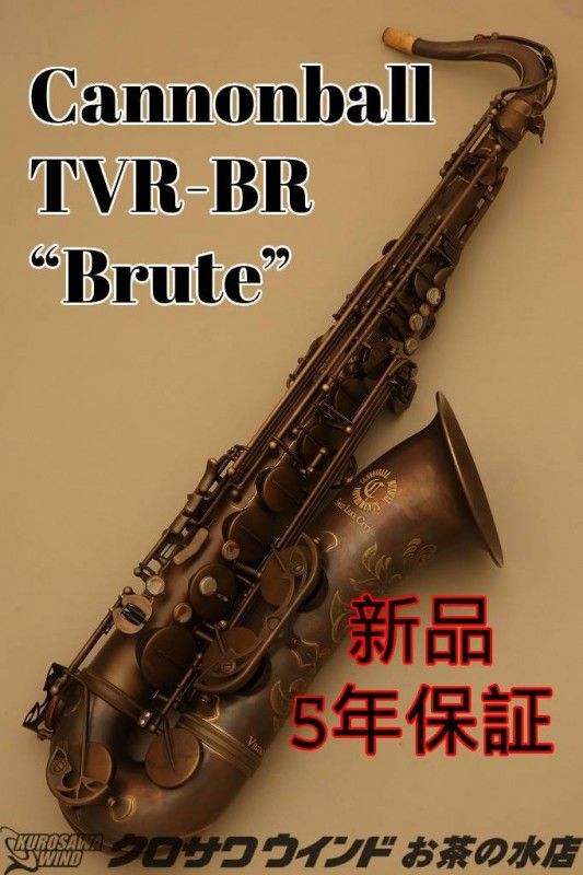 【在庫処分大特価!!】 キャノンボールTVR-BR 保証書付 管楽器・吹奏楽器