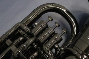 Cool Wind ユーフォニアム　ケース付き Cool Wind EU-200 BLK ブラック (プラスチック製ユーフォニアム)(ご