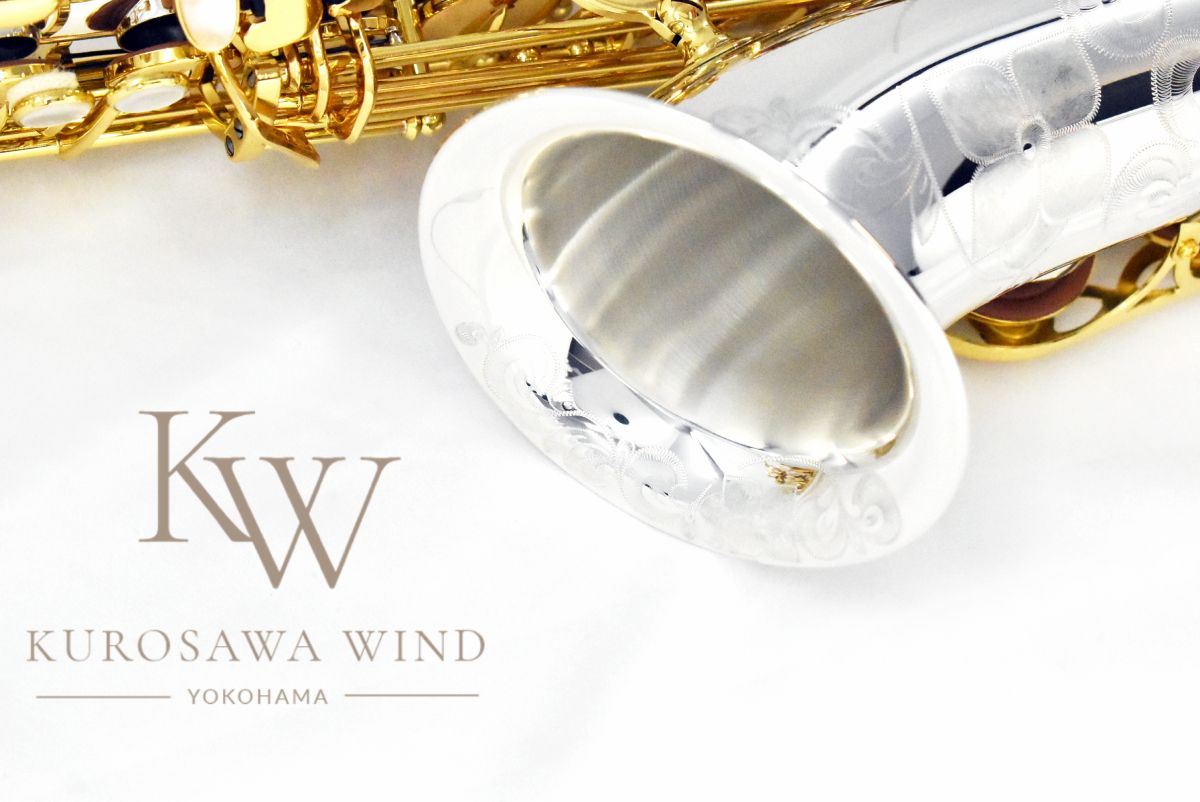 YANAGISAWA A-WO37 ネック Solid Silver YANAGISAWA A-WO37 Silver Sonic アルトサックス Eb 特別彫刻入 クリア
