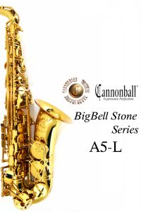 Cannonball 《即納可能！》 A5-L  "BIGBELL STONE SERIES" 【新品】 【キャノンボール】【アルトサックス】【ビッグベルストーンシリーズ】【リッチゴールドラッカー仕上げ】【横浜店】【WIND YOKOHAMA】