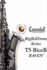 Cannonball 《即納可能！》 T5-BiceB “The Raven” 【新品】 【キャノンボール】【テナーサックス】【BigBellStone Series】【サテンブラックニッケルメッキ仕上】【横浜】【WIND YOKOHAMA】