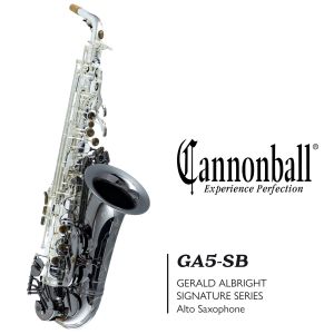Cannonball GA5-SB "GERALD ALBRIGHT SIGNATURE SERIES" 【キャノンボール】【アルトサックス】【ジェラルドアルブライト】【ブラックニッケルメッキ/シルバーメッキ仕上げ】【新品 / 当社5年間保証】【横浜店】【WIND YOKOHAMA】