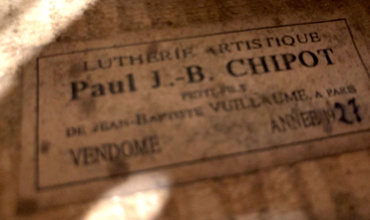 【極希少フランス製】Paul Qaugeuos 1/2 バイオリン 1927 極希少フランス製】Paul Qaugeuos 1/2 バイオリン 1927 極希少フランス