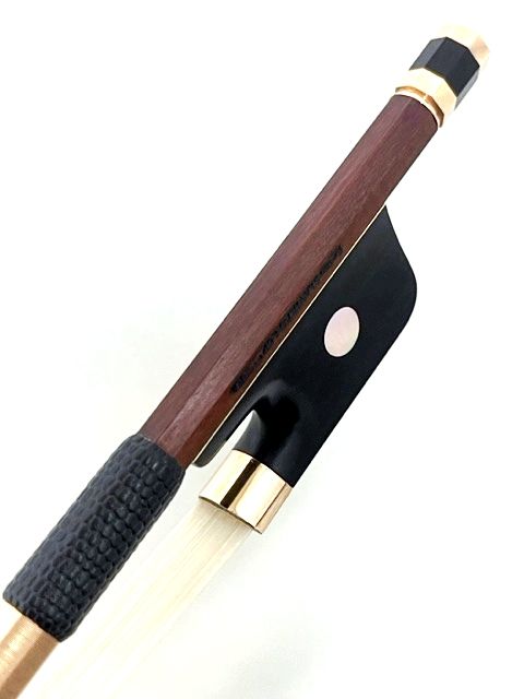 チェロ弓 SLAVIERO ATELIER 銀黒檀 製作証明書付 選定品 美品 チェロ弓 SLAVIERO ATELIER 製作証明書付 選定品 美品（チェロ弓