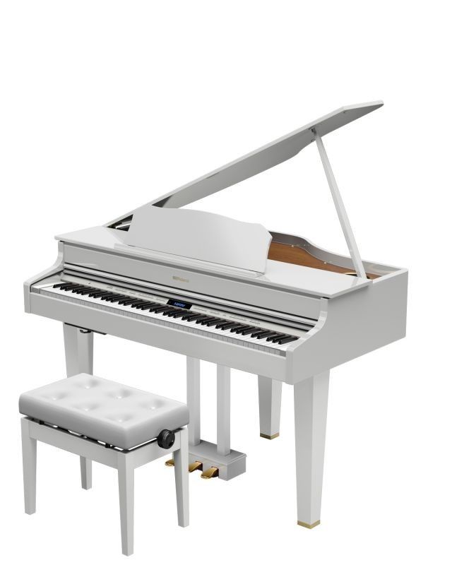 【値下げ】ローランド　Roland GP607 電子ピアノ　グランドピアノ ローランド GP607-PWS（白塗鏡面塗装仕上げ） | 【クロサワ楽器店