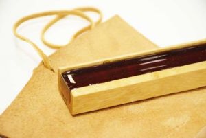 LEATHERWOOD bespoke クリスプ松脂　木製ケース皮ケース Amazon | Leatherwood Bespoke Rosin レザーウッド ベスポーク松脂