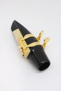 バリトンサックス　ハリソン　リガチャー ハリソン バリトンサックスリガチャーグローバル復刻版 ゴールド