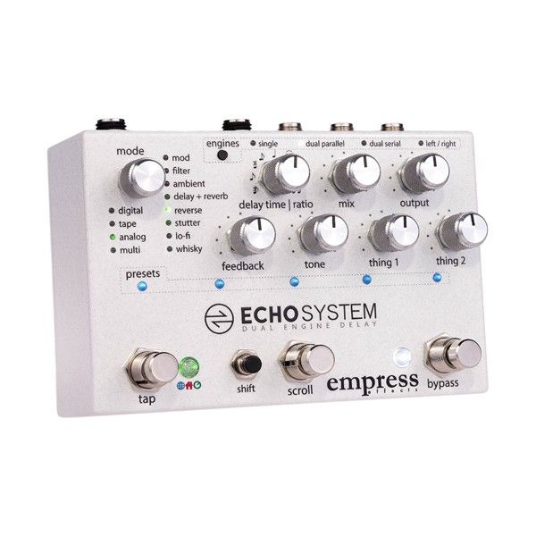 empress effects ECHO SYSTEM デュアルエンジンディレイ empress effects ECHO SYSTEM デュアルエンジンディレイ