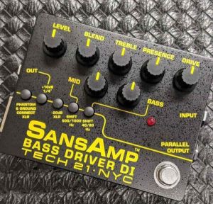 ベース SANSAMP BASS D DI 38 TECH21 SansAmp PROGRAMMABLE BASS DRIVER DI PBDR サンズアンプ