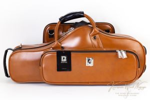 ブラウン クロコダイルテクスチャ アルトサックスケース W700CTL BROWN ALTO SAXOPHONE CASE | 【クロサワ楽器店