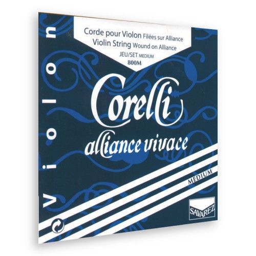 コレルリ アリアンス ビバーチェ バイオリン弦4本セット Corelli Alliance Vivace（E線/スチール）VN | 【クロサワ楽器店