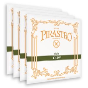 Pirastro セットビオラ弦 Oliv（標準：A,D,G,C線）VA 【35%OFF】【ゆうパケット】