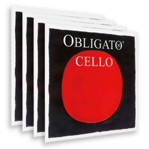 Pirastro セットチェロ弦 Obligato（A,D,G,C線）VC 【35%OFF】【ゆうパケット】