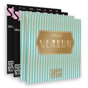 Versum（A,D線）+ Spirocore（G,C線：クロム巻）VC | 【クロサワ楽器店