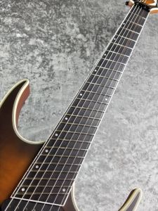 【ジャンク】Kahlerギター DEAN EXILE SELECT 7 STRING MULTISCALE KAHLER BURLED MAPLE SNBB 【7
