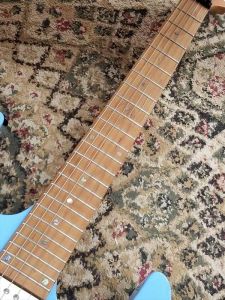 ギター DEAN GUITARS MD 24 Floyd Roasted Maple DEAN MD24 FLOYD ROASTED MAPLE 【VINTAGE BLUE】【店頭展示品限りの