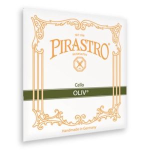 Pirastro チェロ弦 Oliv（G線/ガット・アルミ巻）VC 【35%OFF】【ゆうパケット】