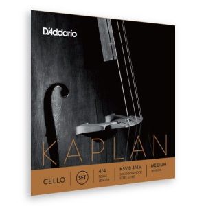 D'Addario チェロ弦 Kaplan（G線/ストランデッドスチール・タングステン巻）VC 【20%OFF】【ゆうパケット】