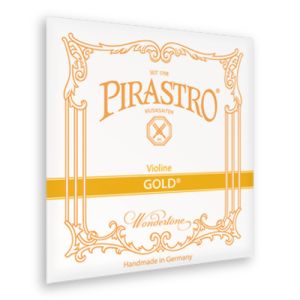 Pirastro バイオリン弦 Gold（G線-15 3/4/ガット・シルバー巻）VN 【35%OFF】【ゆうパケット】