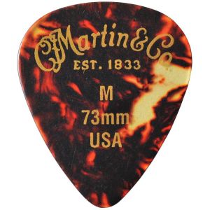 Martin ピック 12枚セット Teardrop Medium (厚さ：0.73mm)[18APK1M] 【ネコポス】