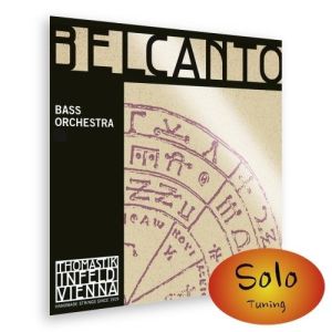 Thomastik コントラバス弦 Belcanto  - Solo Tuning  （Fis線/ロープコア・クロム巻） CB 【35%OFF】