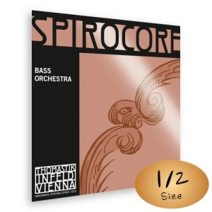 Thomastik コントラバス弦 Spirocore - 1/2（D線/スパイラルコア・クロム巻） CB 【35%OFF】