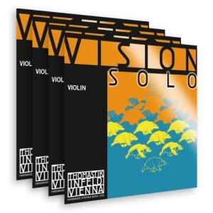 Thomastik セットバイオリン弦 Vision Solo（E,A,D-アルミ巻,G線）VN 【35%OFF】【ゆうパケット】