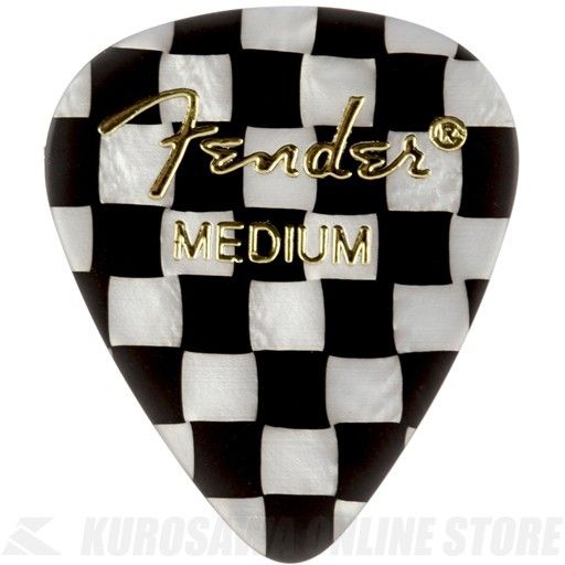 351 Shape Graphic Picks Celluloid Picks MEDIUM (Checker) (12