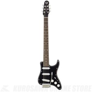 Traveler Guitar Travelcaster Deluxe,Gloss Black 《トラベラーギター》【送料無料】(ご予約受付中)