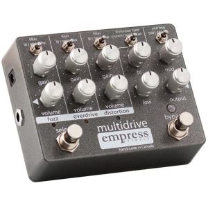 Empress Effects Multidrive 3 Drive Pedals in 1 《エフェクター/オーバードライブ/ファズ/ディストーション》【送料無料】