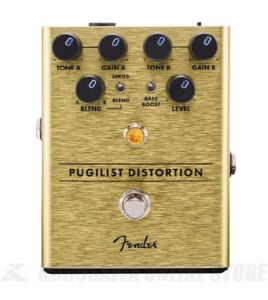 Fender PUGILIST DISTORTION PEDAL （ピュジリスト・ディストーション）【送料無料】【MXR製パッチケーブルプレゼント！】(ご予約受付中）