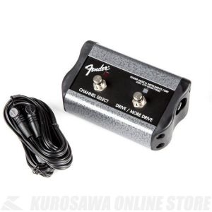 Fender 2-Button 3-Function Footswitch: Channel / Gain / More Gain with 1/4" Jack《フットスイッチ》