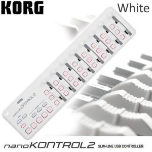 nanoKONTROL2 SLIM-LINE USB Controller （White） | 【クロサワ