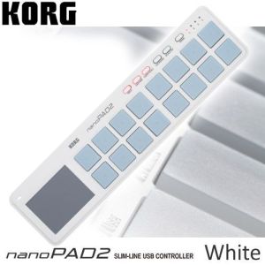 KORG nanoPAD2 SLIM-LINE USB Controller （White） 　 【次回入荷分ご予約受付中】