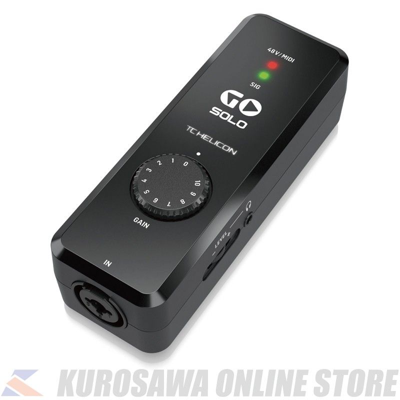 GO SOLO -オーディオインターフェース- (ご予約受付中) | 【クロサワ