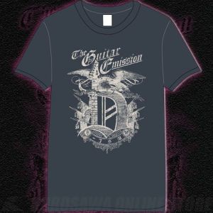 その他 DAITA THE GUITAR EMISSION 「D-ISM」 Tシャツ(デニム)ホワイトプリント