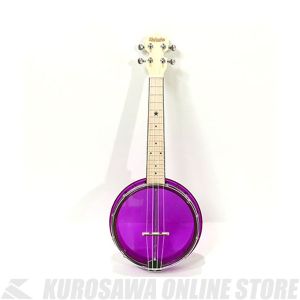 MaAmAa Banjo Ukulele Plastic Clear MBU-C PP 【送料無料】