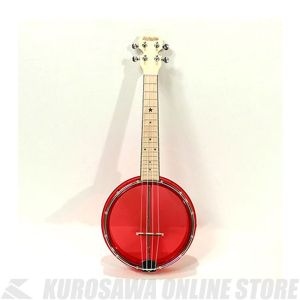 MaAmAa Banjo Ukulele Plastic Clear MBU-C RD 【送料無料】