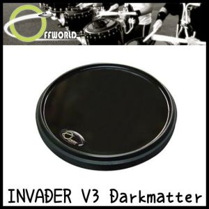 OFFWORLD Percussion INVADER V3 Darkmatter 練習用 ドラムパッド 【送料無料】(ご予約受付中)