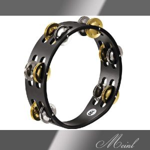 Meinl Compact Wood Tambourine 2rows Steel/Solid Brass [CTA2M-BK] 木製タンバリン