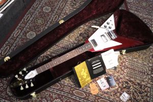 1967 Flying V Sparkling Burgundy w/Maestro Gloss s/n 100317