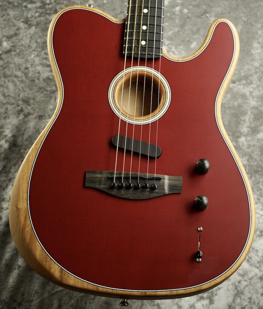 お宝創庫中村店】Fender Telecoustic RED エレアコ