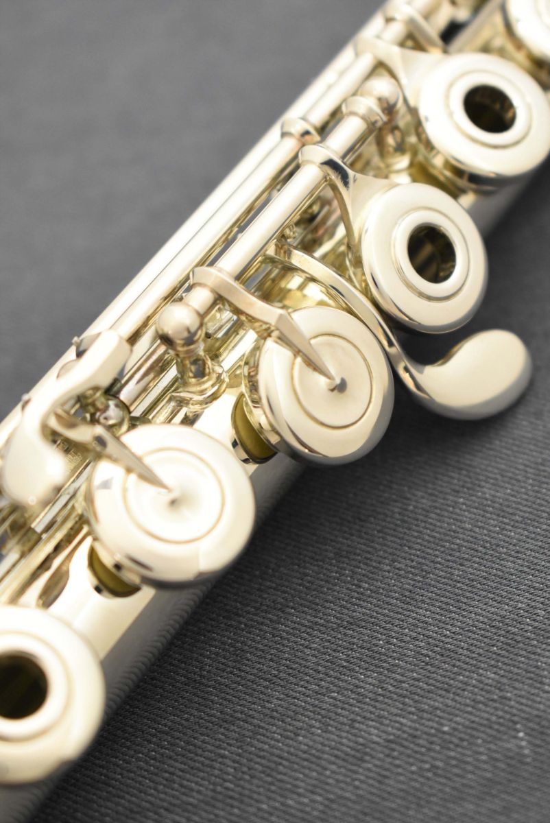 IWAOフルート 頭部管・管体銀製 インラインリングキー