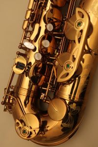 ウッドストーンT.Sax PGP ウッドストーン テナーサックス リガチャー ピンクゴールド