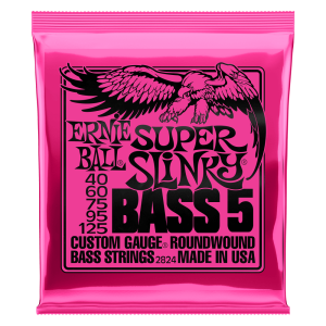 ERNIE BALL #2824 SUPER Slinky Bass 《5弦エレキベース》《ネコポス》【町田店】