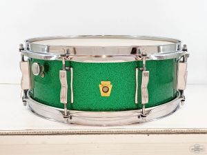 Ludwig 【ヴィンテージ】 1969's JAZZ FESTIVAL 14"×5.5" -Green Sparkle- #722021 【送料無料】